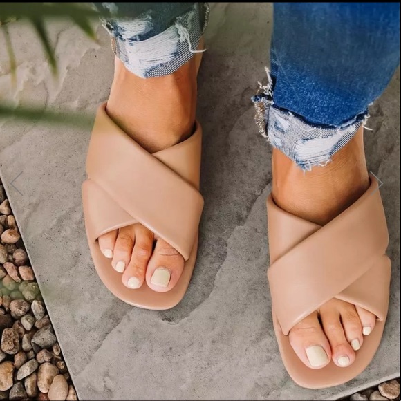 NEW Qupid Castle Sandal Slides 10 - Picture 10 of 10